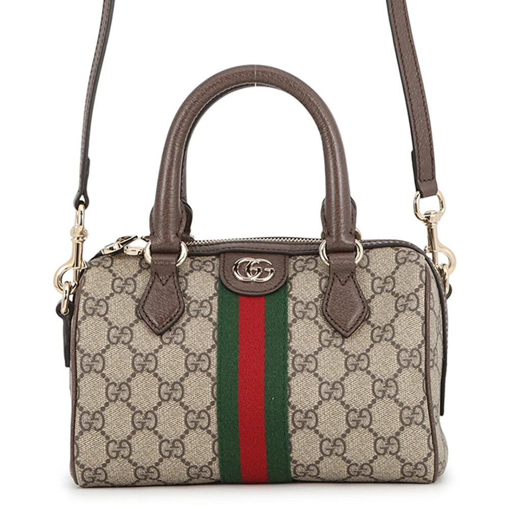 Gucci Ophidia Boston Bag GG Supreme Shoulder